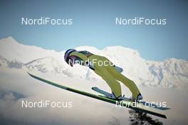 04.01.2012, Innsbruck, Austria (AUT): Vegard Haukoe Sklett (NOR), Fischer - FIS world cup ski jumping, four hills tournament, individual HS130, Innsbruck (AUT). www.nordicfocus.com. © Felgenhauer/NordicFocus. Every downloaded picture is fee-liable.
