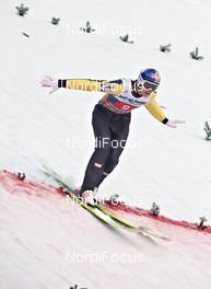 04.01.2012, Innsbruck, Austria (AUT): Thomas Morgenstern (AUT), Fischer - FIS world cup ski jumping, four hills tournament, individual HS130, Innsbruck (AUT). www.nordicfocus.com. © Felgenhauer/NordicFocus. Every downloaded picture is fee-liable.