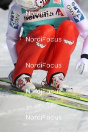 04.02.2012, Val di Fiemme, Italy (ITA): David Zauner (AUT), Fischer - FIS world cup ski jumping, individual HS134, Val di Fiemme (ITA). www.nordicfocus.com. © Manzoni/NordicFocus. Every downloaded picture is fee-liable.