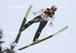 05.02.2012, Val di Fiemme, Italy (ITA): Manuel Fettner (AUT), Fischer - FIS world cup ski jumping, individual HS134, Val di Fiemme (ITA). www.nordicfocus.com. © Manzoni/NordicFocus. Every downloaded picture is fee-liable.