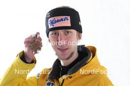 25.02.2012, Vikersund, Norway (NOR): 3rd Martin Koch (AUT), Fischer  - FIS world championship ski flying, medals, Vikersund (NOR). www.nordicfocus.com. © Hemmersbach/NordicFocus. Every downloaded picture is fee-liable.