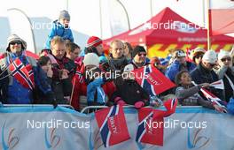 26.02.2012, Vikersund, Norway (NOR): spectators - FIS world championship ski flying, team HS225, Vikersund (NOR). www.nordicfocus.com. © Hemmersbach/NordicFocus. Every downloaded picture is fee-liable.