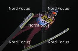 23.02.2012, Vikersund, Norway (NOR):  Maciej Kot (POL), Fischer  - FIS world championship ski flying, training, Vikersund (NOR). www.nordicfocus.com. © Hemmersbach/NordicFocus. Every downloaded picture is fee-liable.