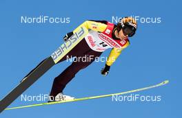 04.03.2012, Lahti, Finland (FIN): Vincent Descombes Sevoie (FRA), Fischer  - FIS world cup ski jumping, individual HS97, Lahti (FIN). www.nordicfocus.com. Â© Laiho/NordicFocus. Every downloaded picture is fee-liable.