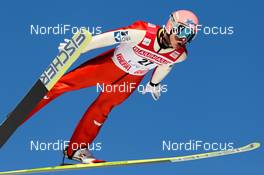 04.03.2012, Lahti, Finland (FIN):  Manuel Fettner (AUT), Fischer - FIS world cup ski jumping, individual HS97, Lahti (FIN). www.nordicfocus.com. Â© Laiho/NordicFocus. Every downloaded picture is fee-liable.