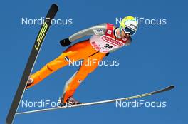 04.03.2012, Lahti, Finland (FIN): Jure Sinkovec (SLO), Elan  - FIS world cup ski jumping, individual HS97, Lahti (FIN). www.nordicfocus.com. Â© Laiho/NordicFocus. Every downloaded picture is fee-liable.