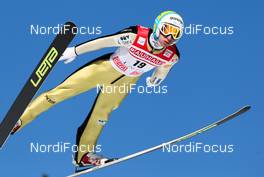 04.03.2012, Lahti, Finland (FIN): Dejan Judez (SLO), Elan  - FIS world cup ski jumping, individual HS97, Lahti (FIN). www.nordicfocus.com. Â© Laiho/NordicFocus. Every downloaded picture is fee-liable.