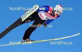 04.03.2012, Lahti, Finland (FIN): Simon Ammann (SUI), Fischer  - FIS world cup ski jumping, individual HS97, Lahti (FIN). www.nordicfocus.com. Â© Laiho/NordicFocus. Every downloaded picture is fee-liable.