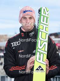 11.03.2012, Oslo, Norway (NOR): Michael Neumayer (GER), Fischer  - FIS world cup ski jumping, individual HS134, Oslo (NOR). www.nordicfocus.com.Â© Laiho/NordicFocus. Every downloaded picture is fee-liable.