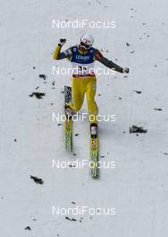 11.03.2012, Oslo, Norway (NOR): Rune Velta (NOR), Fischer  - FIS world cup ski jumping, individual HS134, Oslo (NOR). www.nordicfocus.com.Â© Laiho/NordicFocus. Every downloaded picture is fee-liable.