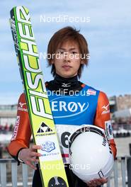 11.03.2012, Oslo, Norway (NOR):  Shohei Tochimoto (JPN), Fischer - FIS world cup ski jumping, individual HS134, Oslo (NOR). www.nordicfocus.com.Â© Laiho/NordicFocus. Every downloaded picture is fee-liable.
