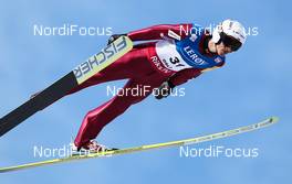 11.03.2012, Oslo, Norway (NOR): Piotr Zyla (POL), Fischer  - FIS world cup ski jumping, individual HS134, Oslo (NOR). www.nordicfocus.com.Â© Laiho/NordicFocus. Every downloaded picture is fee-liable.