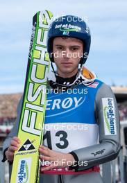 11.03.2012, Oslo, Norway (NOR):  Vladimir Zografski (BUL), Fischer - FIS world cup ski jumping, individual HS134, Oslo (NOR). www.nordicfocus.com.Â© Laiho/NordicFocus. Every downloaded picture is fee-liable.