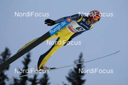 25.11.2012, Lillehammer, Norway (NOR): Andreas Wellinger (GER), Fluege.de  - FIS world cup ski jumping, individual HS138, Lillehammer (NOR). www.nordicfocus.com. © Laiho/NordicFocus. Every downloaded picture is fee-liable.