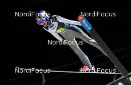 23.11.2012, Lillehammer, Norway (NOR): Sarah Hendrickson (USA), Fluege.de  - FIS world cup ski jumping, mixed team HS100, Lillehammer (NOR). www.nordicfocus.com. © Laiho/NordicFocus. Every downloaded picture is fee-liable.