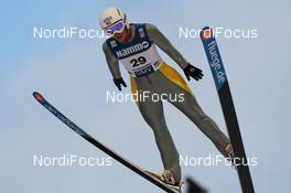 24.11.2012, Lillehammer, Norway (NOR): Alissa Johnson (USA), Fluege.de  - FIS world cup ski jumping ladies, individual HS100, Lillehammer (NOR). www.nordicfocus.com. © Laiho/NordicFocus. Every downloaded picture is fee-liable.