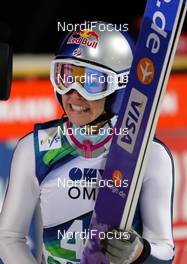 14.12.2012, Ramsau, Austria (AUT): Sarah Hendrickson (USA), Fluege.de  - FIS world cup ski jumping ladies, individual HS98, Ramsau (AUT). www.nordicfocus.com. © Laiho/NordicFocus. Every downloaded picture is fee-liable.