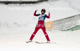 14.12.2012, Ramsau, Austria (AUT):  Line Jahr (NOR), Elan - FIS world cup ski jumping ladies, individual HS98, Ramsau (AUT). www.nordicfocus.com. © Laiho/NordicFocus. Every downloaded picture is fee-liable.
