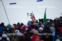 14.12.2013, Annecy-Le Grand Bornand, France (FRA): Megan Imrie (CAN) - IBU world cup biathlon, sprint women, Annecy-Le Grand Bornand (FRA). www.nordicfocus.com. © Manzoni/NordicFocus. Every downloaded picture is fee-liable.