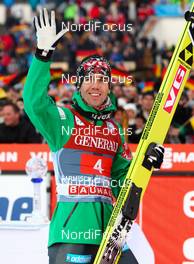 01.01.2013, Garmisch, Germany (GER):  Anders Bardal (NOR), Fischer - FIS world cup ski jumping, four hills tournament, individual HS140, Garmisch (GER). www.nordicfocus.com. © Laiho/NordicFocus. Every downloaded picture is fee-liable.