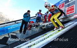31.12.2012, Garmisch, Germany (GER):  Simon Ammann (SUI), Fischer - FIS world cup ski jumping, four hills tournament, individual HS140 qualification, Garmisch (GER). www.nordicfocus.com. © Laiho/NordicFocus. Every downloaded picture is fee-liable.