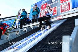 31.12.2012, Garmisch, Germany (GER):  Manuel Fettner (AUT), Fischer - FIS world cup ski jumping, four hills tournament, individual HS140 qualification, Garmisch (GER). www.nordicfocus.com. © Laiho/NordicFocus. Every downloaded picture is fee-liable.