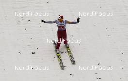 04.01.2013, Innsbruck, Austria (AUT):  Kamil Stoch (POL), Fischer - FIS world cup ski jumping, four hills tournament, individual HS130, Innsbruck (AUT). www.nordicfocus.com. © Laiho/NordicFocus. Every downloaded picture is fee-liable.