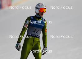 27.01.2013, Vikersund, Norway (NOR):  Jurij Tepes (SLO), Fischer - FIS world cup ski flying, individual HS225, Vikersund (NOR). www.nordicfocus.com. © Laiho/NordicFocus. Every downloaded picture is fee-liable.
