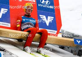 27.01.2013, Vikersund, Norway (NOR):  Kaarel Nurmsalu (EST), Fischer - FIS world cup ski flying, individual HS225, Vikersund (NOR). www.nordicfocus.com. © Laiho/NordicFocus. Every downloaded picture is fee-liable.