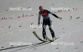 25.01.2013, Vikersund, Norway (NOR):  Martin Koch (AUT), Fischer - FIS world cup ski flying, training, Vikersund (NOR). www.nordicfocus.com. © Laiho/NordicFocus. Every downloaded picture is fee-liable.