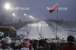02.02.2013, Harrachov, Czech Republic (CZE): Jumping hill. - FIS world cup ski flying, individual HS205, Harrachov (CZE). www.nordicfocus.com. © Domanski/NordicFocus. Every downloaded picture is fee-liable.