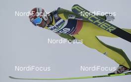 03.02.2013, Harrachov, Czech Republic (CZE): Robert Kranjec (SLO), Fischer   - FIS world cup ski flying, individual HS205, Harrachov (CZE). www.nordicfocus.com. © Domanski/NordicFocus. Every downloaded picture is fee-liable.