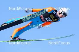 10.03.2013, Lahti, Finland (FIN): Stefan Kraft (AUT), Fischer - FIS world cup ski jumping, individual HS130, Lahti (FIN). www.nordicfocus.com. © Laiho/NordicFocus. Every downloaded picture is fee-liable.