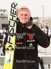 23.02.2013, Val di Fiemme, Italy (ITA): Severin Freund (GER), Fischer  - FIS nordic world ski championships, ski jumping, medals, Val di Fiemme (ITA). www.nordicfocus.com. © Laiho/NordicFocus. Every downloaded picture is fee-liable.