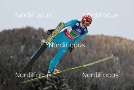 24.02.2013, Val di Fiemme, Italy (ITA): Richard Freitag (GER), Fischer  - FIS nordic world ski championships, ski jumping, mixed team HS106, Val di Fiemme (ITA). www.nordicfocus.com. © Laiho/NordicFocus. Every downloaded picture is fee-liable.