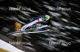 24.02.2013, Val di Fiemme, Italy (ITA):  Evelyn Insam (ITA), Fluege.de - FIS nordic world ski championships, ski jumping, mixed team HS106, Val di Fiemme (ITA). www.nordicfocus.com. © Laiho/NordicFocus. Every downloaded picture is fee-liable.