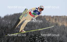 24.02.2013, Val di Fiemme, Italy (ITA): Tom Hilde (NOR), Fischer  - FIS nordic world ski championships, ski jumping, mixed team HS106, Val di Fiemme (ITA). www.nordicfocus.com. © Laiho/NordicFocus. Every downloaded picture is fee-liable.