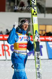 07.12.2013, Lillehammer, Norway (NOR): Gregor Schlierenzauer (AUT), Fischer - FIS world cup ski jumping, individual HS106, Lillehammer (NOR). www.nordicfocus.com. © Laiho/NordicFocus. Every downloaded picture is fee-liable.