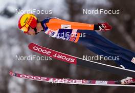06.12.2013, Lillehammer, Norway (NOR): Dusty Korek (CAN) - FIS world cup ski jumping, training, Lillehammer (NOR). www.nordicfocus.com. © Laiho/NordicFocus. Every downloaded picture is fee-liable.