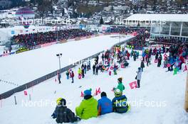 21.12.2013, Engelberg, Switzerland (SUI): Event Feature: Fans watch the competition - FIS world cup ski jumping, individual HS137, Engelberg (SUI). www.nordicfocus.com. © Manzoni/NordicFocus. Every downloaded picture is fee-liable.