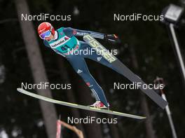 22.12.2013, Engelberg, Switzerland (SUI): Karl Geiger (GER)  - FIS world cup ski jumping, individual HS137, Engelberg (SUI). www.nordicfocus.com. © Manzoni/NordicFocus. Every downloaded picture is fee-liable.