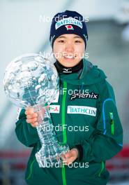 17.03.2013, Oslo, Norway (NOR): Sara Takanashi (JPN), Elan - FIS world cup ski jumping ladies, individual HS134, Oslo (NOR). www.nordicfocus.com. © Laiho/NordicFocus. Every downloaded picture is fee-liable.