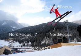 22.02.2013, Val di Fiemme, Italy (ITA): Katja Pozun (SLO), Elan  - FIS nordic world ski championships, ski jumping ladies, individual HS106, Val di Fiemme (ITA). www.nordicfocus.com. © Laiho/NordicFocus. Every downloaded picture is fee-liable.