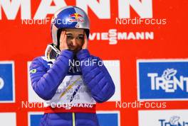 22.02.2013, Val di Fiemme, Italy (ITA):  Sarah Hendrickson (USA), Fluege.de - FIS nordic world ski championships, ski jumping ladies, individual HS106, Val di Fiemme (ITA). www.nordicfocus.com. © Laiho/NordicFocus. Every downloaded picture is fee-liable.