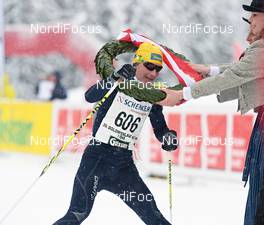 20.01.2013, Lienz, Austria (AUT): Olga Mikhailova (RUS) - FIS Marathon Cup Dolomitenlauf, Lienz (AUT). www.nordicfocus.com. © Felgenhauer/NordicFocus. Every downloaded picture is fee-liable.