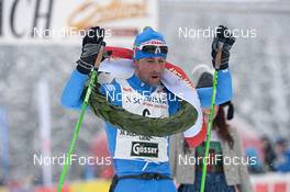 20.01.2013, Lienz, Austria (AUT): Sergio Bonaldi (ITA) - FIS Marathon Cup Dolomitenlauf, Lienz (AUT). www.nordicfocus.com. © Felgenhauer/NordicFocus. Every downloaded picture is fee-liable.
