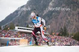 11.01.2014, Ruhpolding, Germany (GER): Daniel Mesotitsch (AUT) - IBU world cup biathlon, individual men, Ruhpolding (GER). www.nordicfocus.com. © Manzoni/NordicFocus. Every downloaded picture is fee-liable.