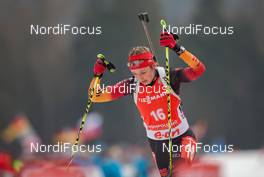 12.01.2014, Ruhpolding, Germany (GER): Franziska Preuss (GER)  - IBU world cup biathlon, pursuit women, Ruhpolding (GER). www.nordicfocus.com. © Manzoni/NordicFocus. Every downloaded picture is fee-liable.