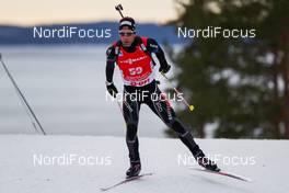 13.03.2014, Kontiolahti, Finland (FIN): Serafin Wiestner (SUI), Madshus, Rottefella, Leki, ODLO, Alpina - IBU world cup biathlon, sprint men, Kontiolahti (FIN). www.nordicfocus.com. © Laiho/NordicFocus. Every downloaded picture is fee-liable.
