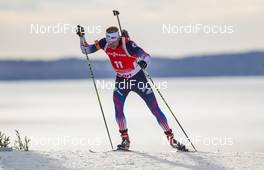 13.03.2014, Kontiolahti, Finland (FIN): Lowell Bailey (USA), Rossignol, Rottefella, One Way - IBU world cup biathlon, sprint men, Kontiolahti (FIN). www.nordicfocus.com. © Laiho/NordicFocus. Every downloaded picture is fee-liable.